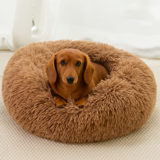 PetNest™ Cozy Plush Calming Bed